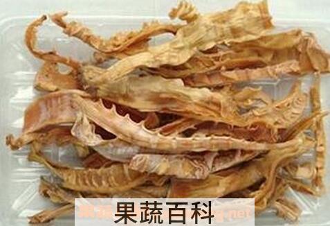 笋干的功效与作用