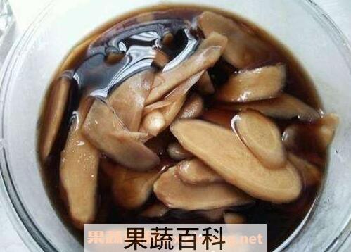 醋泡姜的正确做法