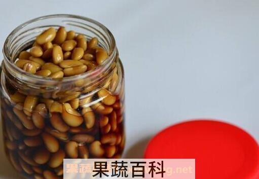  醋泡黄豆的做法与功效