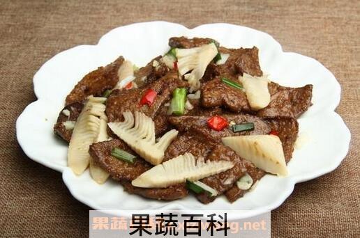 竹笋能和猪肝一起吃吗