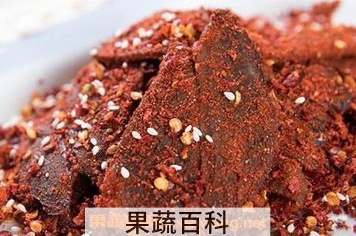 牛肉干的功效与作用
