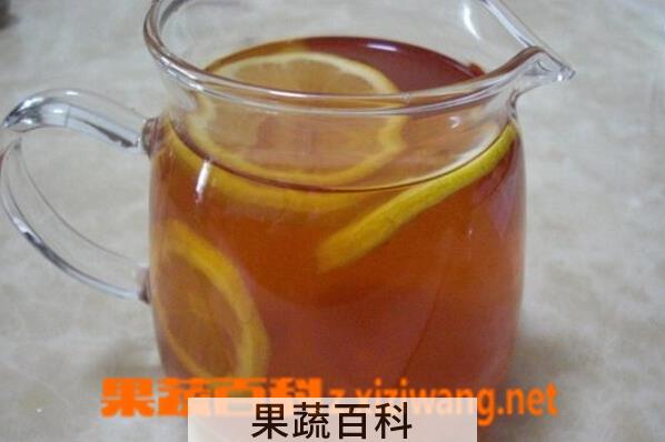 果蔬百科咸柑橘柠檬茶