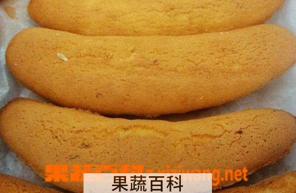 果蔬百科海南香蕉蛋糕