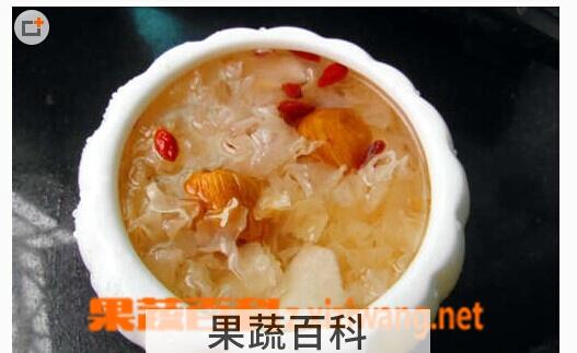 果蔬百科银耳雪梨