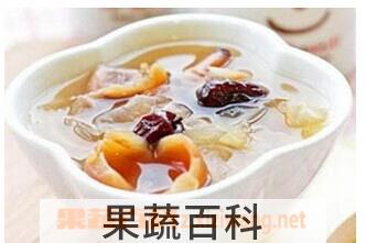 果蔬百科银耳红枣
