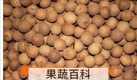 果蔬百科桂圆干泡水喝