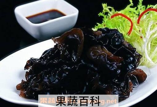 黑木耳的药用价值