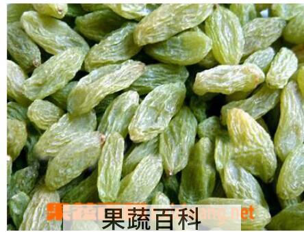 果蔬百科葡萄干泡水喝