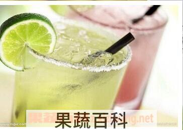 果蔬百科蜂蜜柠檬