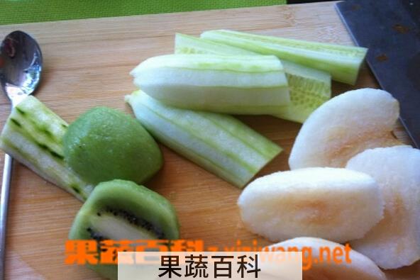 果蔬百科猕猴桃汁的做法图解