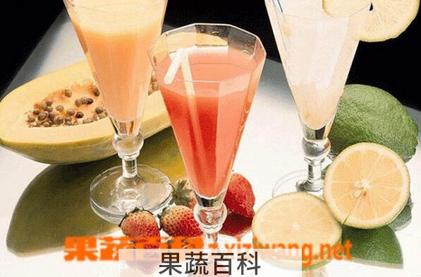 果蔬百科鲜榨果汁