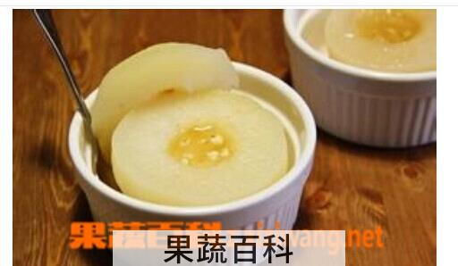 果蔬百科冰糖炖雪梨