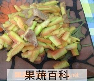 果蔬百科炒西瓜皮