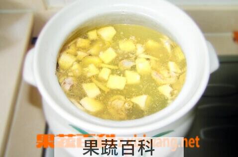 果蔬百科榴莲煲鸡
