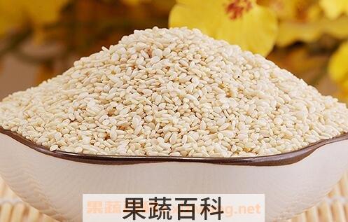 白芝麻的营养价值