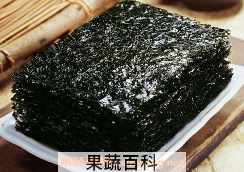 海苔的营养价值与功效