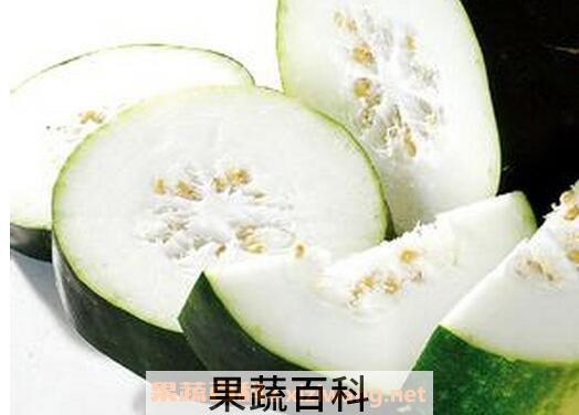 冬瓜的食疗功效与用法
