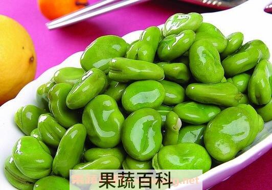 新鲜蚕豆的营养价值与功效