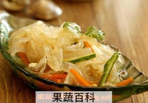  吃海蜇的好处与坏处