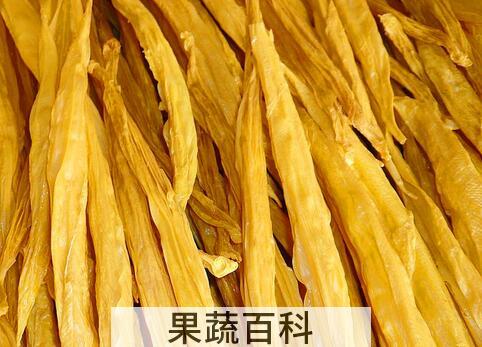果蔬百科腐竹的泡制方法