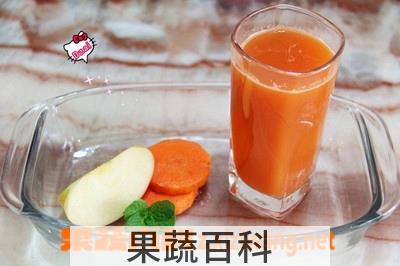 果蔬百科苹果胡萝卜汁