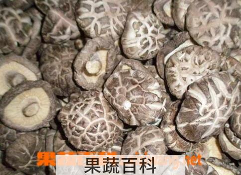果蔬百科花菇的功效与作用