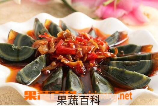果蔬百科皮蛋哪些人不能吃