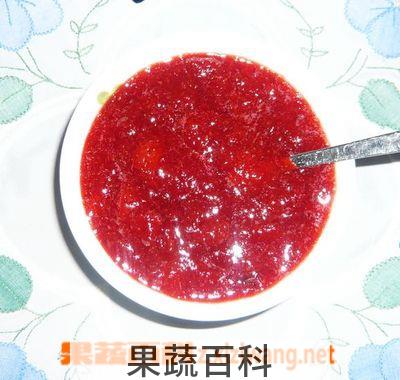 果蔬百科草莓酱