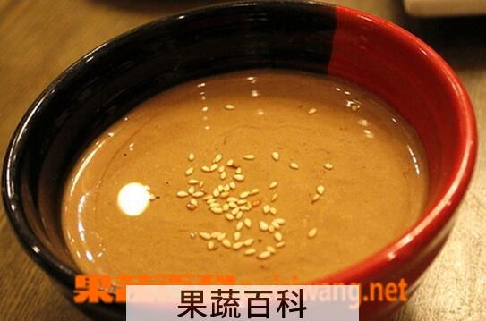 果蔬百科调制芝麻酱的小窍门