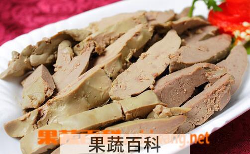 果蔬百科 盐水鸭肝的做法步骤