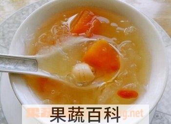 果蔬百科木瓜银耳汤