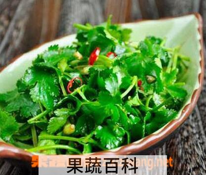 果蔬百科吃香菜的好处有哪些