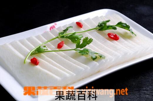 果蔬百科生吃白萝卜的功效与作用