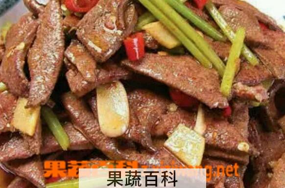 果蔬百科猪肝食用前怎么去毒