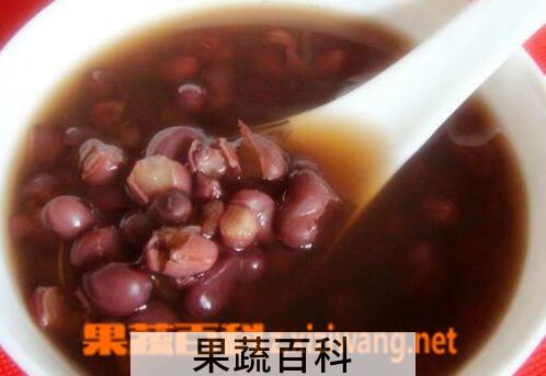 果蔬百科红豆汤的做法与功效