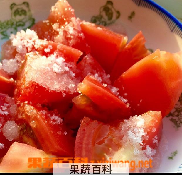 果蔬百科糖拌西红柿怎么做