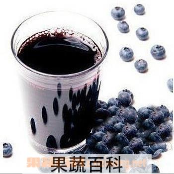 果蔬百科蓝莓汁的功效与作用 喝蓝莓汁的好处 