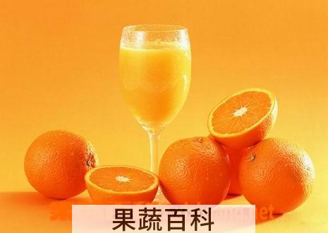 果蔬百科橙汁怎么榨 橙汁的做法图解