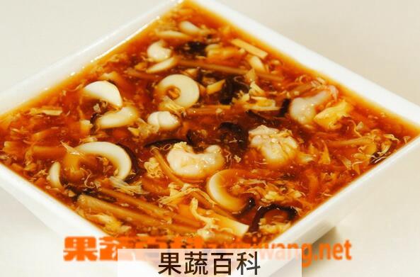 果蔬百科酸辣汤怎么做