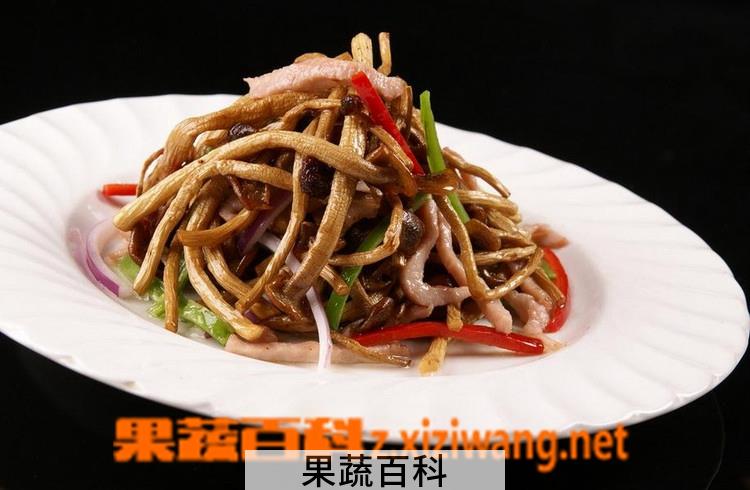 果蔬百科茶树菇烧肉的做法 茶树菇烧肉怎么做