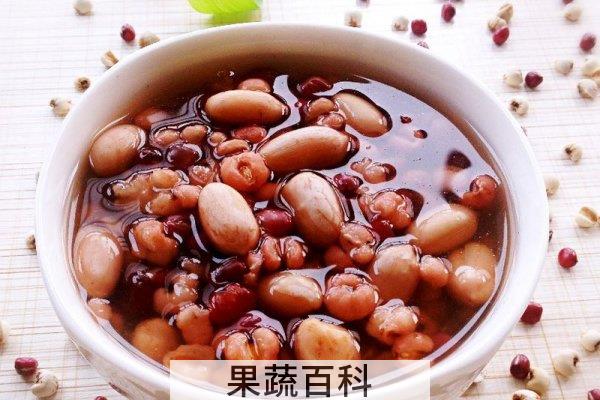 果蔬百科薏仁红豆汤的做法