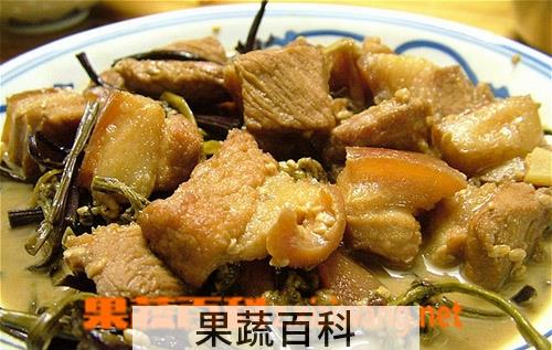 果蔬百科山楂烧肉