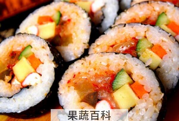 果蔬百科金枪鱼寿司怎么做