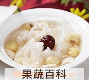 果蔬百科百合银耳莲子羹怎么做