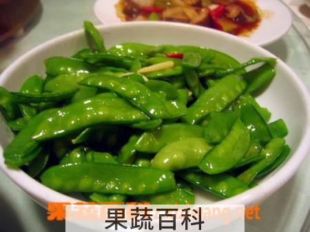 果蔬百科炒扁豆