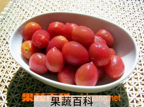 果蔬百科蜜渍圣女果