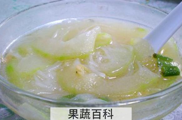 果蔬百科冬瓜虾皮汤的做法步骤