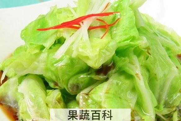 果蔬百科圆白菜的营养价值