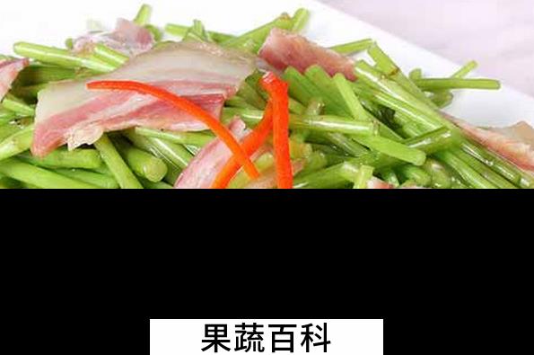 果蔬百科芦蒿的常见吃法