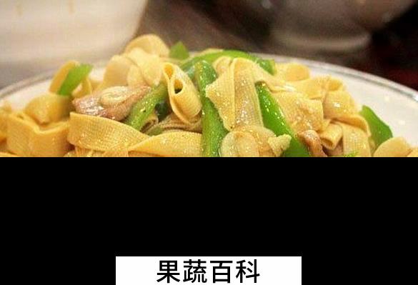果蔬百科东北尖椒干豆腐怎么做